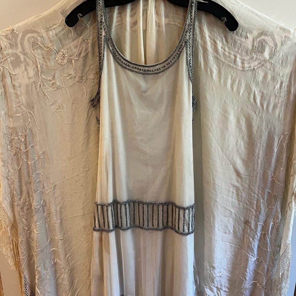 W118 by Walter Baker flapper inspired beaded party dress!